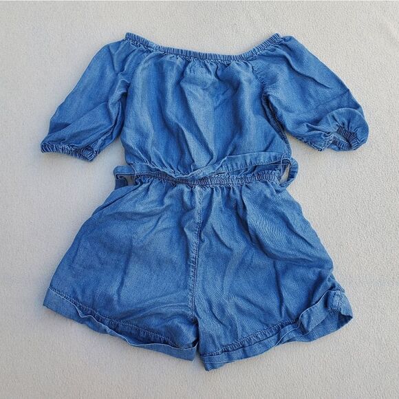 Gap Kids Denim Romper Size XS - Picture 7 of 7